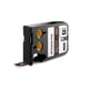 DYMO 1868786 XTL tape vinyl wit op bruin 12mm (origineel) | DYM1868786