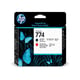 HP P2V97A nr. 774 printkop mat zwart en chromatic red (origineel) | HPP2V97A