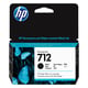 HP 3ED70A nr. 712 inktcartridge zwart (origineel) | HP3ED70A