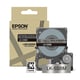 Epson LK-5SBM tape zwart op metallic zilver 18 mm (origineel) | EPSC53S672094