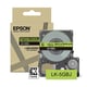 Epson LK-5GBJ matte tape zwart op groen 18 mm (origineel) | EPSC53S672078