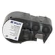 Brady M4-124-461 gelamineerde polyester labels zwart op wit/transparant | 41,91 mm x 12,7 mm (origineel) | BRAM4-124-461