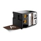 DYMO 1868790 XTL tape vinyl wit op bruin 54mm (origineel) | DYM1868790