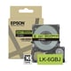 Epson LK-6GBJ matte tape zwart op groen 24 mm (origineel) | EPSC53S672079