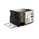 DYMO 1868733 XTL voorgesneden krimpkous tape zwart op wit 24mm (origineel) | DYM1868733