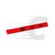 Zebra Z-Band Direct 10006999-RK RED border 25mm x 279mm 1800 stuks (origineel) | ZEB10006999-RK