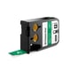 DYMO 1868782 XTL tape vinyl wit op groen 19mm (origineel) | DYM1868782