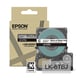 Epson LK-6TBJ matte tape zwart op transparant 24 mm (origineel) | EPSC53S672067