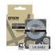 Epson LK-5ABJ matte tape zwart op lichtgrijs 18 mm (origineel) | EPSC53S672087
