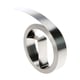 DYMO S0720170 / 32500 Rhino roestvrij staal tape zonder lijmlaag zilver 12mm (origineel) | DYMS0720170