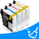 Vergeleken bij het origineel zijn deze cartridges 21,50 Euro goedkoper!