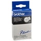 Brother TC-101 tape zwart op transparant 12mm x 7,7m (origineel) | BROTC-101