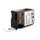 DYMO 1868811 XTL tape krimpkous zwart op wit 19mm (origineel) | DYM1868811
