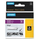 DYMO 1805415 IND Rhino tape vinyl wit op paars 12mm (origineel) | DYM1805415