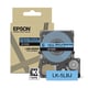 Epson LK-5LBJ matte tape zwart op blauw 18 mm (origineel) | EPSC53S672081