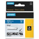 DYMO 1805423 IND Rhino tape vinyl wit op blauw 24mm (origineel) | DYM1805423