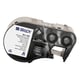 Brady M4-7-498 vinylweefsel labels zwart op wit | 12,7 mm x 12,7 mm (origineel) | BRAM4-7-498