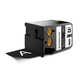 DYMO 1868800 XTL tape vinyl wit op zwart 54mm (origineel) | DYM1868800