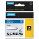 DYMO 1805243 IND Rhino tape vinyl wit op blauw 12mm (origineel)