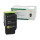 Lexmark 75M2HY0 toner cartridge geel hoge capaciteit (origineel) | LEX75M2HY0