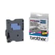 Brother TX-621 tape zwart op geel 9mm x 15m (origineel) | BROTX621