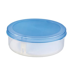 Sunware Club Cuisine taartdoos / met lift / transparant/blauw / 35 cm