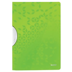 Leitz 41850054 WOW colorclip klemmap / A4 / polypropyleen / groen / 30 vel