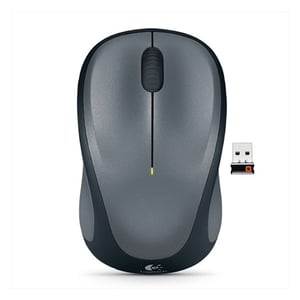 Logitech M235 muis / draadloos / optisch / USB / grijs