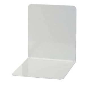 Maul 3506282 metalen boekensteunen / metaal / grijs / 2 stuks