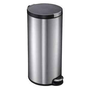 EKO Artistic pedaalemmer / metaal / mat RVS / 30 liter