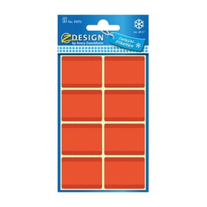 Avery Zweckform 59372 diepvriesetiketten / rood / 40 etiketten