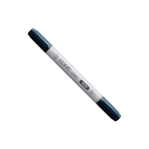 Copic Ciao B-39 marker / Prussian Blue / penseel/beitel