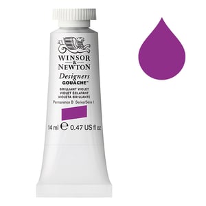 Winsor & Newton 0605052 Designers gouache 052 / briliant violet / 14 ml