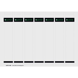 Leitz 1681 printbare rugetiketten / wit / smal / 31 mm x 190 mm / 175 etiketten