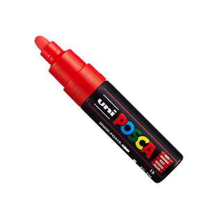 POSCA PC-7M verfmarker / rood / ronde punt / 4,5 - 5,5 mm