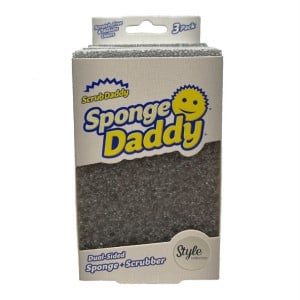 Scrub Daddy / Sponge Daddy Style Collection / grijs / 3 stuks