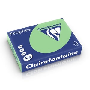 Clairefontaine papier / natuurgroen / A4 / 80 gr. / 500 vel