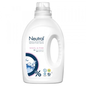 Neutral vloeibaar wasmiddel / Fijn / 1 liter / 20 wasbeurten