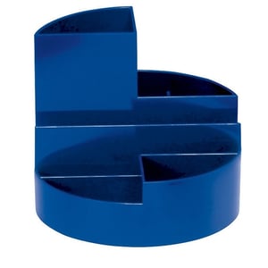 Maul 4117637 roundbox bureauorganizer / kunststof / blauw