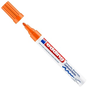Edding 4000 deco / matlak marker / oranje / ronde punt / 2-4 mm