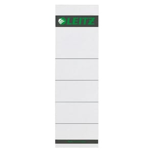 Leitz 1607 rugetiketten / breed / karton / 57 mm x 191 mm / 10 etiketten