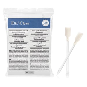 Elix reinigingsstaafjes met Isopropanol / 25 stuks