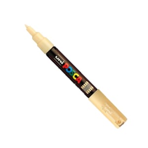POSCA PC-1MC verfmarker / beige / conische punt / 0,7 - 1 mm