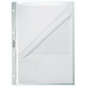 Leitz premium showtas / transparant / A4 / 4-gaats / 130 micron / 100 stuks