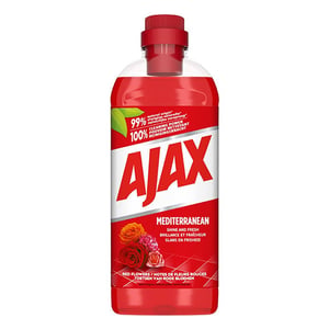 Ajax allesreiniger / Mediterranean Rode bloemen / 1 liter