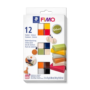 Fimo 8023C12-4 natuurlijk klei | soft | 25g | 12 stuks
