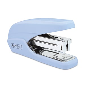 Rapesco X5-25ps Less Effort nietmachine / metaal / poederblauw / tot 25 vel