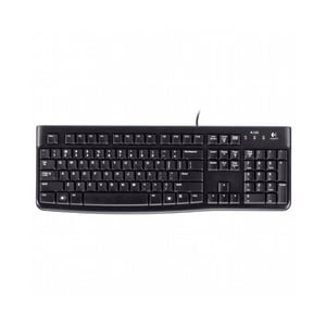 Logitech K120 toetsenbord / QWERTY / USB / zwart