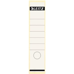 Leitz 1640 rugetiketten / wit / zelfklevend / breed / 61 mm x 285 mm / 10 etiketten