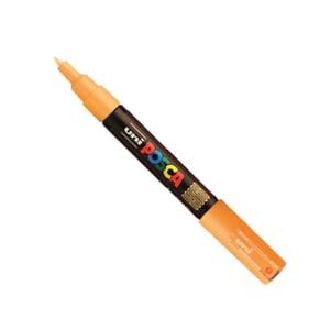 POSCA PC-1MC verfmarker | zalmroze | conische punt | 0,7 - 1 mm